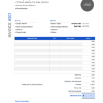Word Invoice Template | Free To Download | Invoice Simple In Free Downloadable Invoice Template For Word