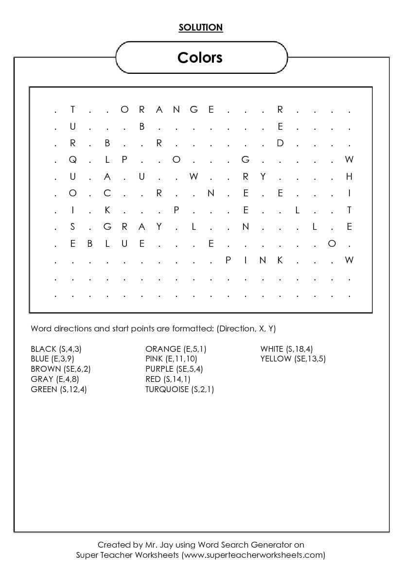 Word Search Puzzle Generator Intended For Blank Word Search Template Free