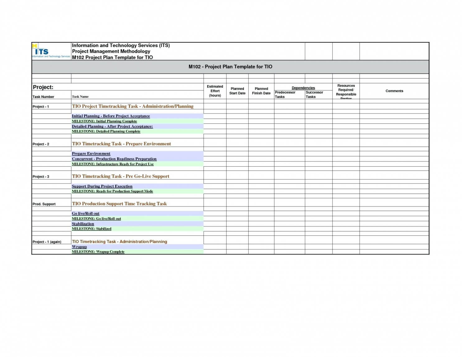 Work Schedule Timeline Template Regarding Work Plan Template Word