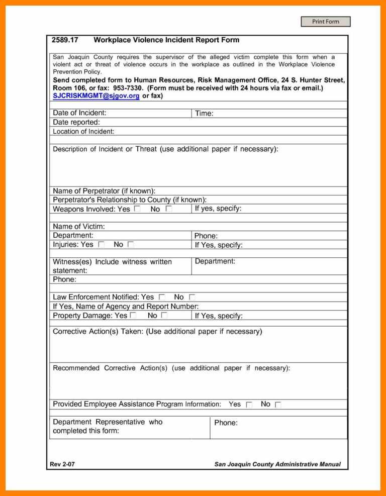 hr investigation summary template