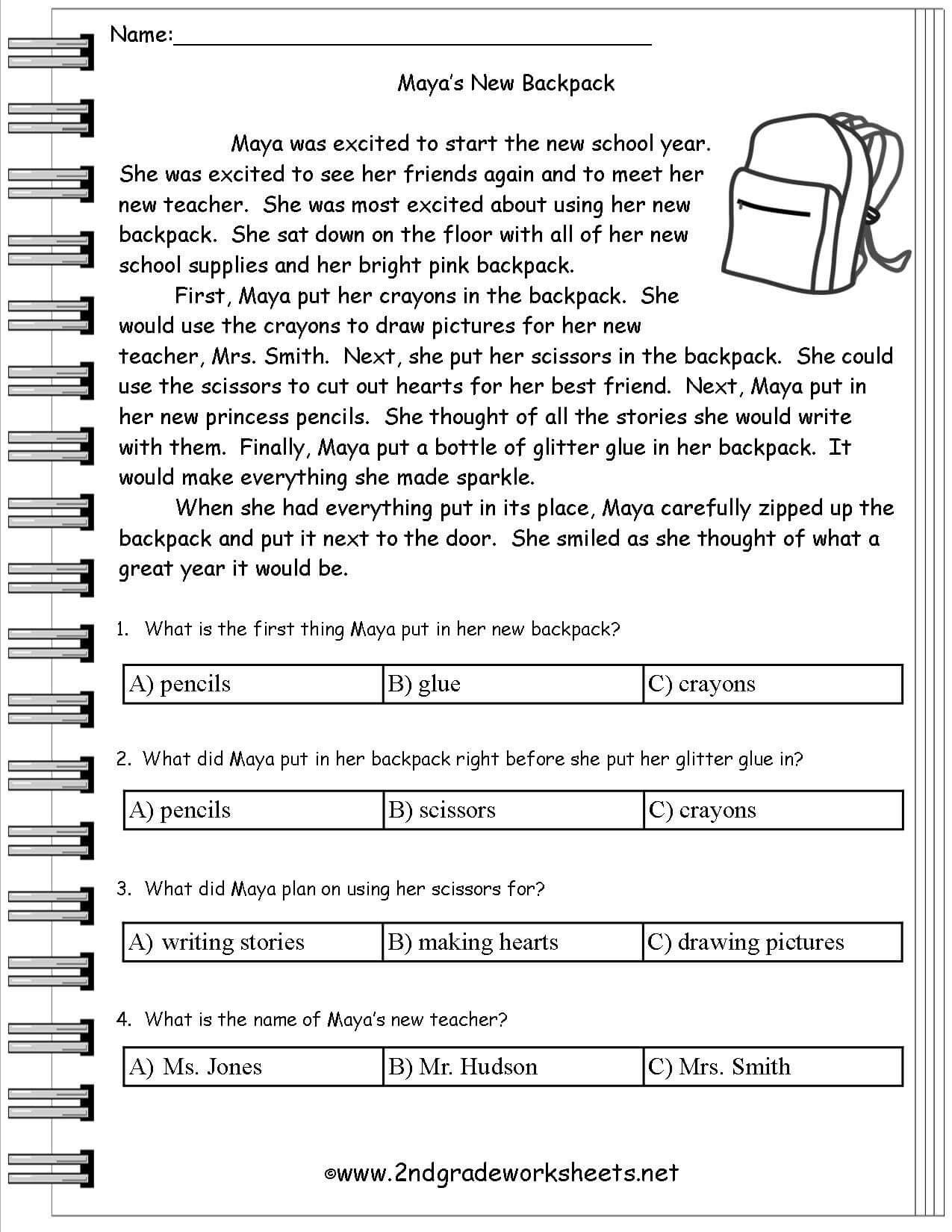 Worksheet: Free Printable Worksheets For Middle School Throughout Book Report Template In Spanish