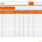 Workshop Job Sheet Template Auto Card Car Excel Downloade For Maintenance Job Card Template