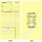 Workshop Job Sheet Template Card Pdf Automotive Download Inside Mechanic Job Card Template