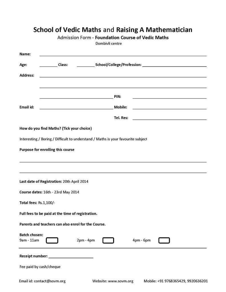 Workshop Registration Form Template Word Unique School Regarding School Registration Form Template Word