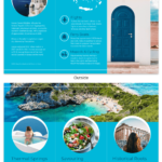 World Travel Tri Fold Brochure Template – Venngage With Country Brochure Template
