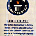 World's Fastest Banjo Picker Calls Minnesota Home | Mpr News Regarding Guinness World Record Certificate Template