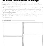 Write Your Own Comic Strip | Diary Of A Wimpy Kid Party Regarding Printable Blank Comic Strip Template For Kids