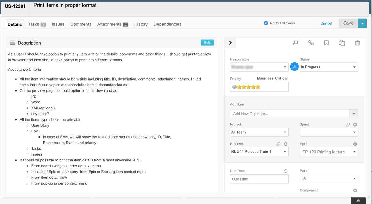 Writing User Stories, Examples And Templates In Agile With Agile Story Card Template