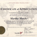 Years Of Service Certificate Template Pertaining To Certificate For Years Of Service Template