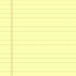 Yellow Notebook Paper Template – Gubel Pertaining To Notebook Paper Template For Word
