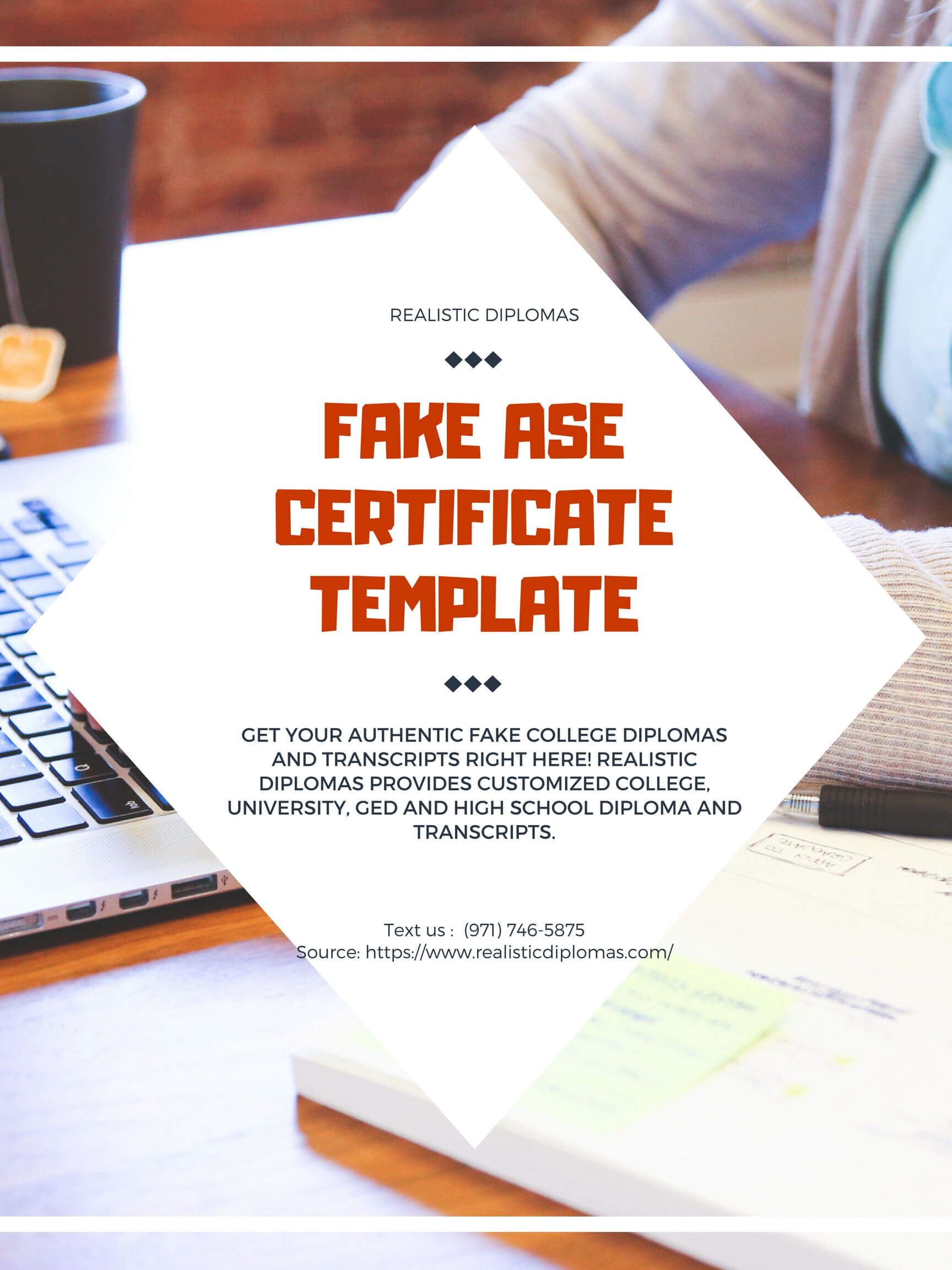 You Can Order Your Fake Ase Certificate Template On With Regard To Ged Certificate Template