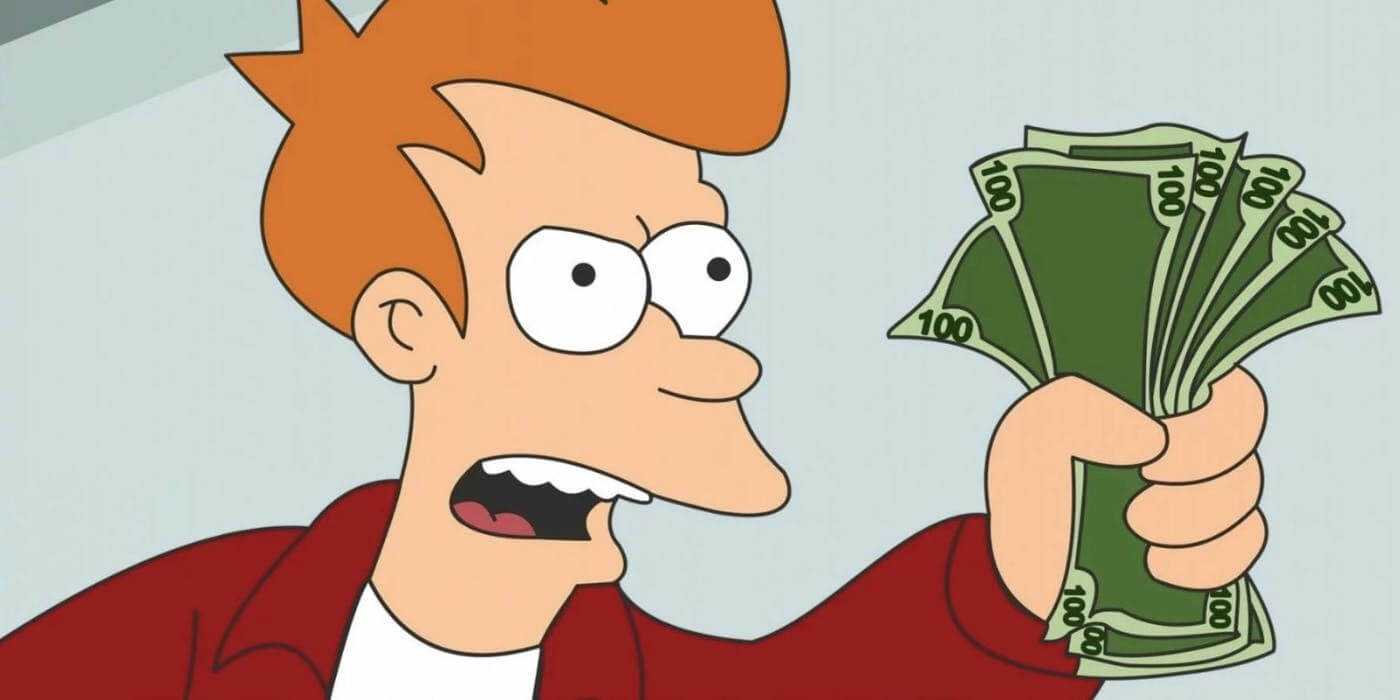 You Can Own A Futurama “Shut Up And Take My Money!” Credit With Regard To Shut Up And Take My Money Card Template