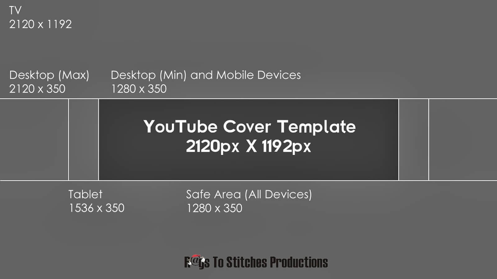 Youtube Banner Template Size Throughout Youtube Banner Template Size