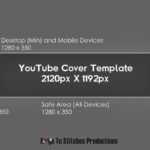 Youtube Banner Template Size With Regard To Youtube Banner Size Template