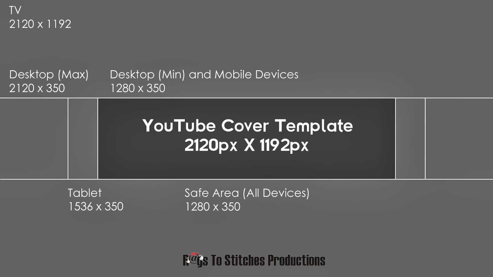 Youtube Banner Template Size With Regard To Youtube Banner Size Template