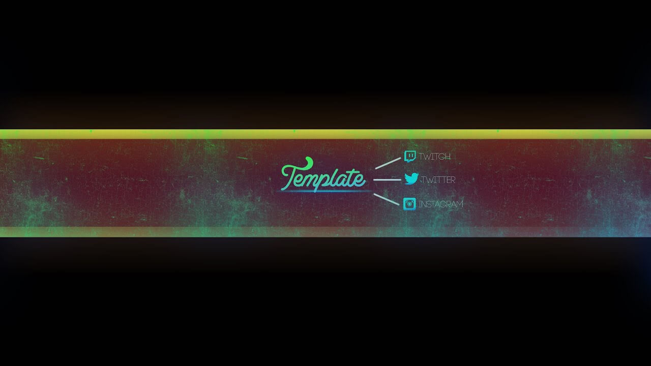 Yt Banner Template | Thanks For 100 Subs | Part (2/2) Pertaining To Yt Banner Template