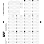 Zipgrade: Answer Sheet Forms Intended For Blank Answer Sheet Template 1 100