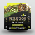 Zoo Flyer Template Intended For Zoo Brochure Template